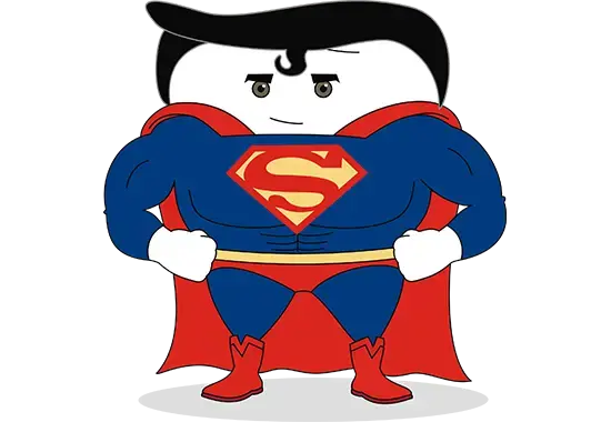 Super toothy cartoon