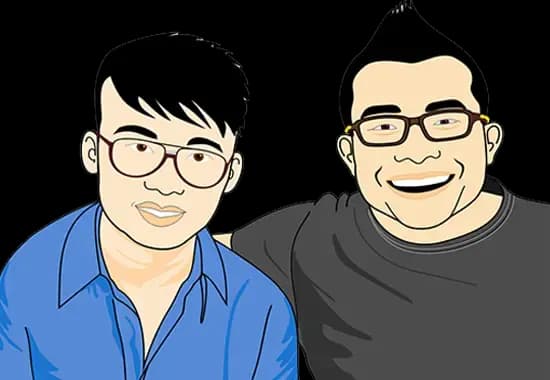 Dr Vincent and Dr Allen cartoon